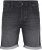 Jack & Jones Rick Con I.K. SHORTS Black Denim - Σορτς - Aνδρικεσ βερμουδεσ μεγαλα μεγάλα μεγέθη