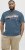 Jack & Jones Hawaii Shape Crew Neck T-Shirt Blue - Μακό μπλουζάκια - Aνδρικά μπλουζεσ μεγάλα μεγέθη