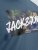 Jack & Jones Hawaii Shape Crew Neck T-Shirt Blue - Μακό μπλουζάκια - Aνδρικά μπλουζεσ μεγάλα μεγέθη