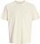 Jack & Jones Almeria Back Print T-Shirt Antique White - Μακό μπλουζάκια - Aνδρικά μπλουζεσ μεγάλα μεγέθη