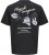 Jack & Jones Almeria Back Print T-Shirt Black - Μακό μπλουζάκια - Aνδρικά μπλουζεσ μεγάλα μεγέθη