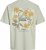 Jack & Jones Almeria Back Print T-Shirt Light Green - Μακό μπλουζάκια - Aνδρικά μπλουζεσ μεγάλα μεγέθη