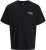 Jack & Jones Marina Crew Neck T-Shirt Black - Μακό μπλουζάκια - Aνδρικά μπλουζεσ μεγάλα μεγέθη