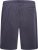 Kam Jeans 3317 Textured Interlock Shorts Indigo - Αθλητικές φόρμες/σορτσάκια - Αθλητικές Φόρμες ανδρικεσ μεγάλα μεγέθη