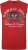 Kam Jeans 5763 Hawaii Surf Vest Sleeveless T-Shirt Washed Red - Μακό μπλουζάκια - Aνδρικά μπλουζεσ μεγάλα μεγέθη