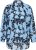 Kaffe Curve Sasja Πουκάμισο με μακρύ μανίκι Blue Snake Flower - Πουκάμισα και τουνίκ - 