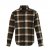 JP1880 Shirt Flannel Long Sleeve Dark Brown TALL - ΑΝΔΡΙΚΑ ΡΟΥΧΑ MT-6XLT - Μεγέθη TALL