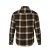 JP1880 Shirt Flannel Long Sleeve Dark Brown TALL - ΑΝΔΡΙΚΑ ΡΟΥΧΑ MT-6XLT - Μεγέθη TALL