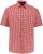 JP1880 Shirt Traditional Checked Short Sleeve Red - Πουκάμισα - Aνδρικά πουκαμισα μεγαλα μεγάλα μεγέθη