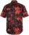 JP1880 Shirt Short Sleeve Linen Blend Red - Πουκάμισα - Aνδρικά πουκαμισα μεγαλα μεγάλα μεγέθη