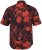 JP1880 Shirt Short Sleeve Linen Blend Red - Πουκάμισα - Aνδρικά πουκαμισα μεγαλα μεγάλα μεγέθη