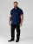 D555 James Oxford Πουκάμισο Με Κοντά Μανίκια TALL Μπλε Ναυτικό - TALL Πουκάμισα - 