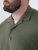 D555 Connor Stretch Cuban Collar Reosrt Short Sleeve Shirt Khaki - Πουκάμισα - Aνδρικά πουκαμισα μεγαλα μεγάλα μεγέθη