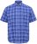North Latitude 51145 Checked Short Sleeve Shirt Cobolt Blue - Κοντομάνικα πουκάμισα - Κοντομάνικα πουκάμισα μεγάλα μεγέθη