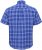 North Latitude 51145 Checked Short Sleeve Shirt Cobolt Blue - Κοντομάνικα πουκάμισα - Κοντομάνικα πουκάμισα μεγάλα μεγέθη
