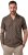 JP1880 Boxy Cuba Short Sleeve Shirt Brown - Πουκάμισα - Aνδρικά πουκαμισα μεγαλα μεγάλα μεγέθη