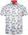 Kam Jeans 6067 Flamingo and Palm Tree Short Sleeve Shirt Blue - Πουκάμισα - Aνδρικά πουκαμισα μεγαλα μεγάλα μεγέθη