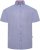 Kam Jeans 6340 Linen Mix Short Sleeve Shirt Blue - Πουκάμισα - Aνδρικά πουκαμισα μεγαλα μεγάλα μεγέθη