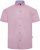 Kam Jeans 6340 Linen Mix Short Sleeve Shirt Pink - Πουκάμισα - Aνδρικά πουκαμισα μεγαλα μεγάλα μεγέθη