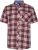 Kam Jeans 6368 Checked Short Sleeve Shirt Red - Πουκάμισα - Aνδρικά πουκαμισα μεγαλα μεγάλα μεγέθη