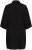 Kaffe Curve Mille Short Shirt Dress Black Deep - Μίνι φορέματα - 
