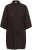 Kaffe Curve Mille Short Shirt Dress Black Coffee Brown - Μίνι φορέματα - 