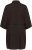 Kaffe Curve Mille Short Shirt Dress Black Coffee Brown - Μίνι φορέματα - 