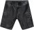JP1880 Leather Shorts Cargo Pockets Lamb Nappa Leather Black - Σορτς - Aνδρικεσ βερμουδεσ μεγαλα μεγάλα μεγέθη