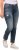 Ulla Popken Distressed Stretch Fit Sarah Jeans Blue Denim - Τζιν & Παντελόνια για Γυναίκες σε Μεγάλες Μεγέθη – Plus Size - 