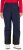 Ulla Popken Performance Trousers Waterproof Zip Pockets Snow Gaiter Navy - Τζιν & Παντελόνια για Γυναίκες σε Μεγάλες Μεγέθη – Plus Size - 