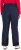 Ulla Popken Performance Trousers Waterproof Zip Pockets Snow Gaiter Navy - Τζιν & Παντελόνια για Γυναίκες σε Μεγάλες Μεγέθη – Plus Size - 