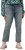 Ulla Popken Splatter Painted Jeans Washed Blue Denim - Τζιν & Παντελόνια για Γυναίκες σε Μεγάλες Μεγέθη – Plus Size - 