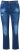 Ulla Popken Lightly Distressed Stretch Fit Jeans Blue Denim - Τζιν & Παντελόνια για Γυναίκες σε Μεγάλες Μεγέθη – Plus Size - 