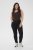 Kaffe Curve Lena Slim Jeans Black Deep - Τζιν - 