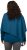 Ulla Popken Knit Pointed Hem Poncho Cerulean - φούτερ/Φούτερ με κουκούλα - 