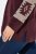 Ulla Popken Aztec Pattern Turtleneck Sweater Plum - φούτερ/Φούτερ με κουκούλα - Ζεστά Φούτερ, Hoodies & Πλεκτά