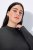 Ulla Popken Long Sleeves Mock Turtleneck Sweater Charcoal Grey Melange - φούτερ/Φούτερ με κουκούλα - Ζεστά Φούτερ, Hoodies & Πλεκτά