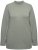 Ulla Popken Long Sleeves Mock Turtleneck Sweater Grey - φούτερ/Φούτερ με κουκούλα - 