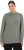 Ulla Popken Long Sleeves Mock Turtleneck Sweater Grey - φούτερ/Φούτερ με κουκούλα - 