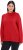 Ulla Popken Long Sleeves Mock Turtleneck Sweater Salsa Red - φούτερ/Φούτερ με κουκούλα - 