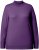 Ulla Popken Long Sleeves Mock Turtleneck Sweater Deep Violet - φούτερ/Φούτερ με κουκούλα - 