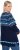 Ulla Popken Norwegian Style Pastel Tone Long Sleeve Sweater Ink Blue - φούτερ/Φούτερ με κουκούλα - 