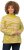 Ulla Popken Zebra Print Mock Turtleneck Long Sleeve Sweater Yellow Green - φούτερ/Φούτερ με κουκούλα - 