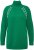 Ulla Popken Contrast Braid Turtleneck Sweater Emerald Green - φούτερ/Φούτερ με κουκούλα - 