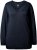Ulla Popken Soft Fine Knit Pullover V-Neck Sweatshirt Marine - φούτερ/Φούτερ με κουκούλα - 