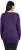 Ulla Popken Soft Fine Knit Pullover V-Neck Sweatshirt Deep Violet - φούτερ/Φούτερ με κουκούλα - 