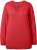 Ulla Popken Casual V-Neck Long Sleeve Sweater Salsa - φούτερ/Φούτερ με κουκούλα - 