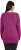 Ulla Popken Casual V-Neck Long Sleeve Sweater Berry - φούτερ/Φούτερ με κουκούλα - 
