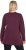 Ulla Popken Gingerbread Man Christmas Sweater Dark Wine Red - φούτερ/Φούτερ με κουκούλα - 