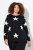 Ulla Popken Glitter Stars Soft Knit Sweater Black - φούτερ/Φούτερ με κουκούλα - Ζεστά Φούτερ, Hoodies & Πλεκτά